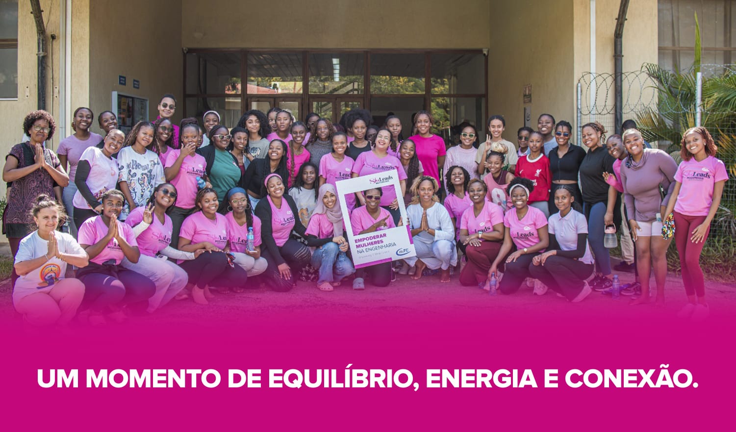 Um momento de equilíbrio, energia e conexão