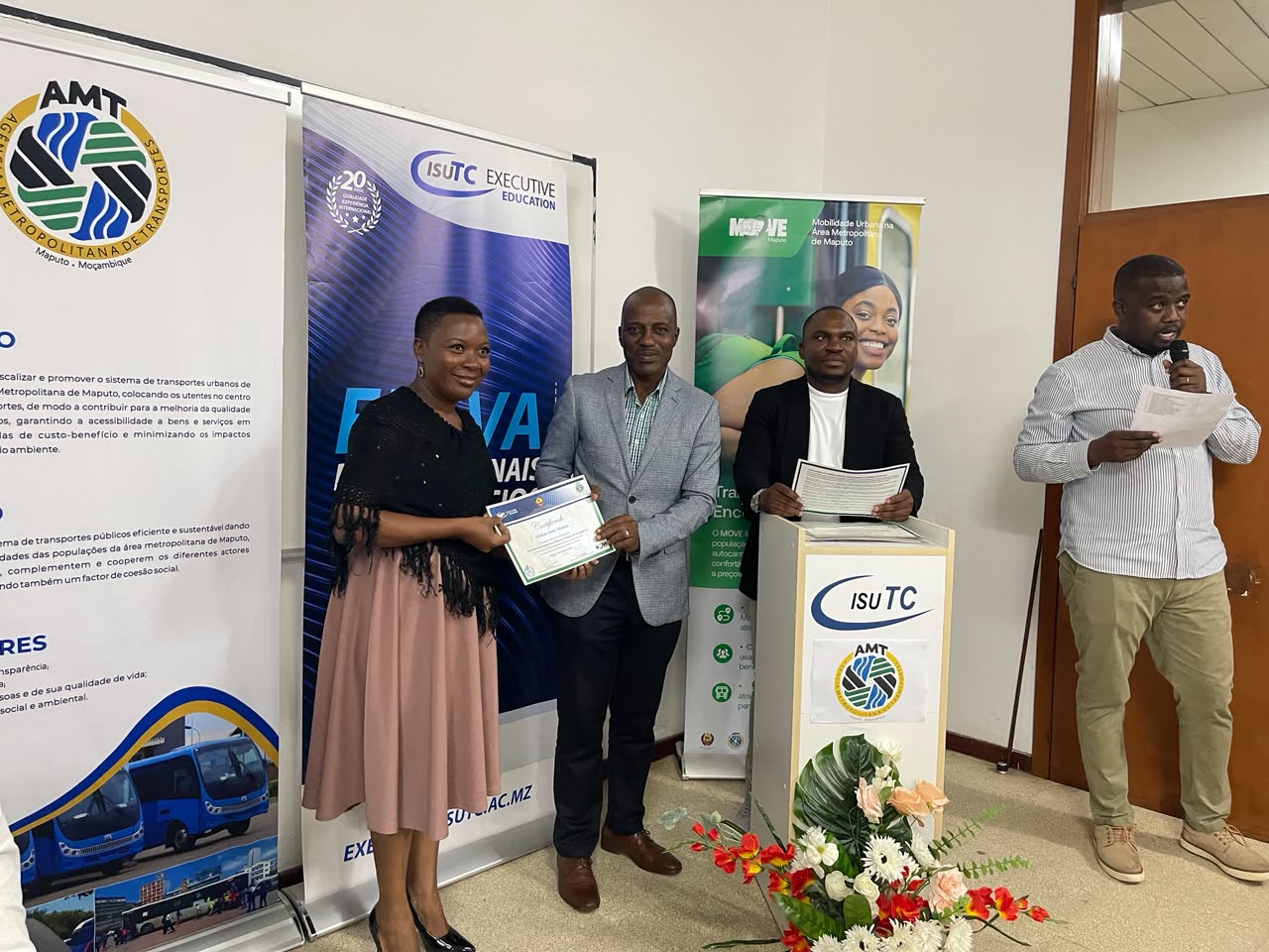 ISUTC certifica 56 operadores de transportes públicos urbanos no âmbito do Projecto MOVE Maputo